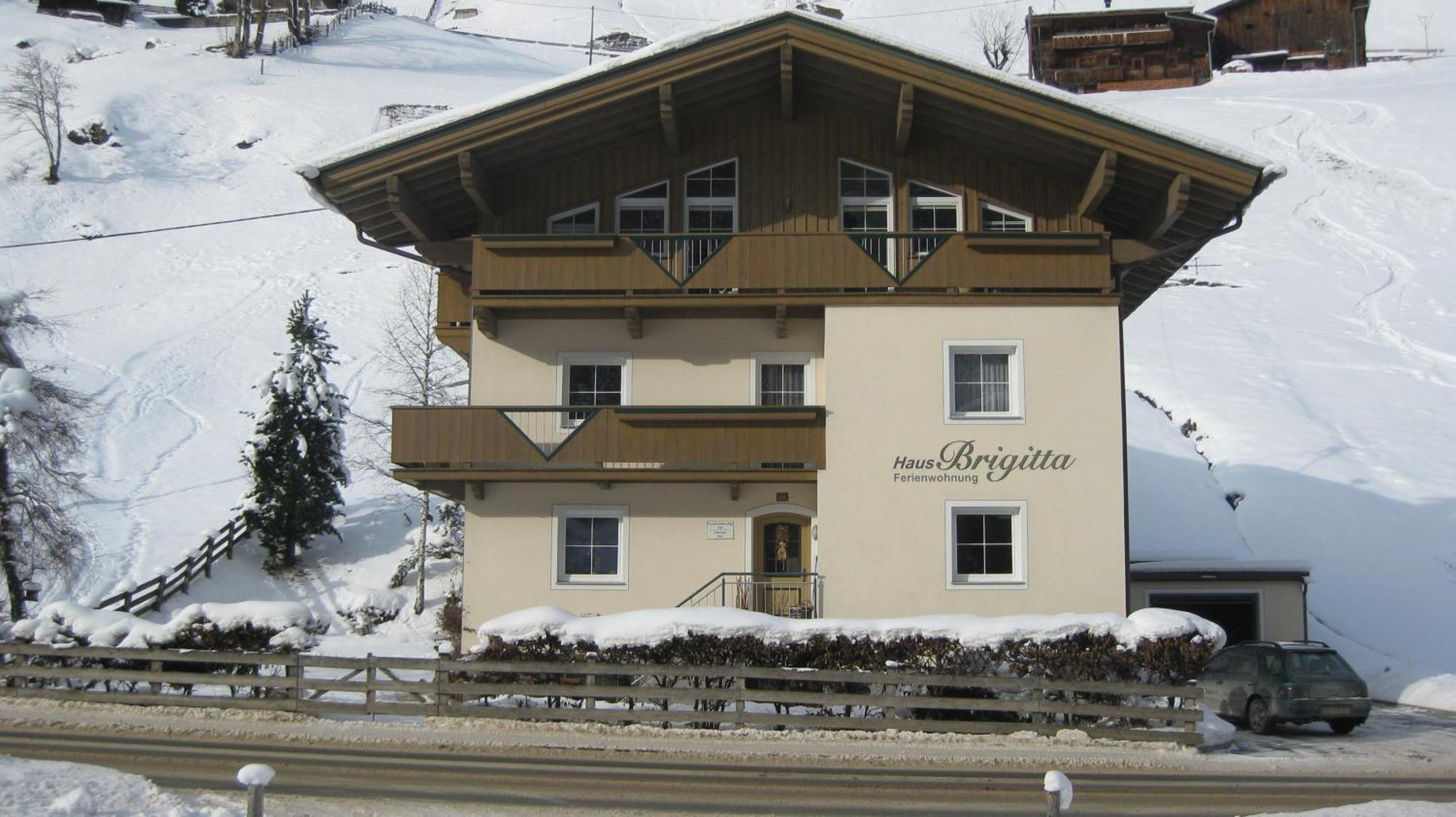Haus Brigitta Lägenhet Tux Exteriör bild